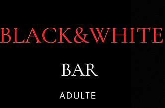 Imagem Black and White Bar